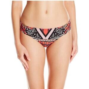 Kenneth Cole tab sides lipstick bikini bottom size XL